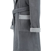 Esprit Damen Bademantel Day Kapuze - Farbe: grey steel - 740