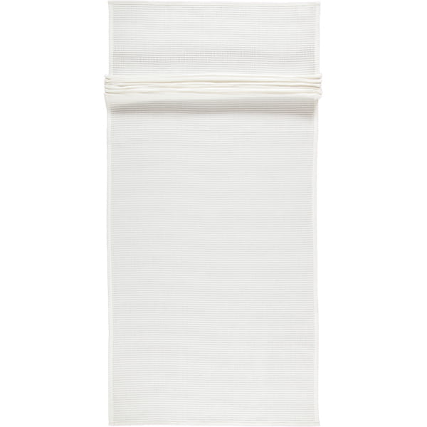 Vossen Saunatuch Pique Rom - 80x220 cm - Farbe: weiß - 030 (116729)