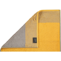 Cawö - Luxury Home Two-Tone 590 - Farbe: curry - 57 - Waschhandschuh 16x22 cm