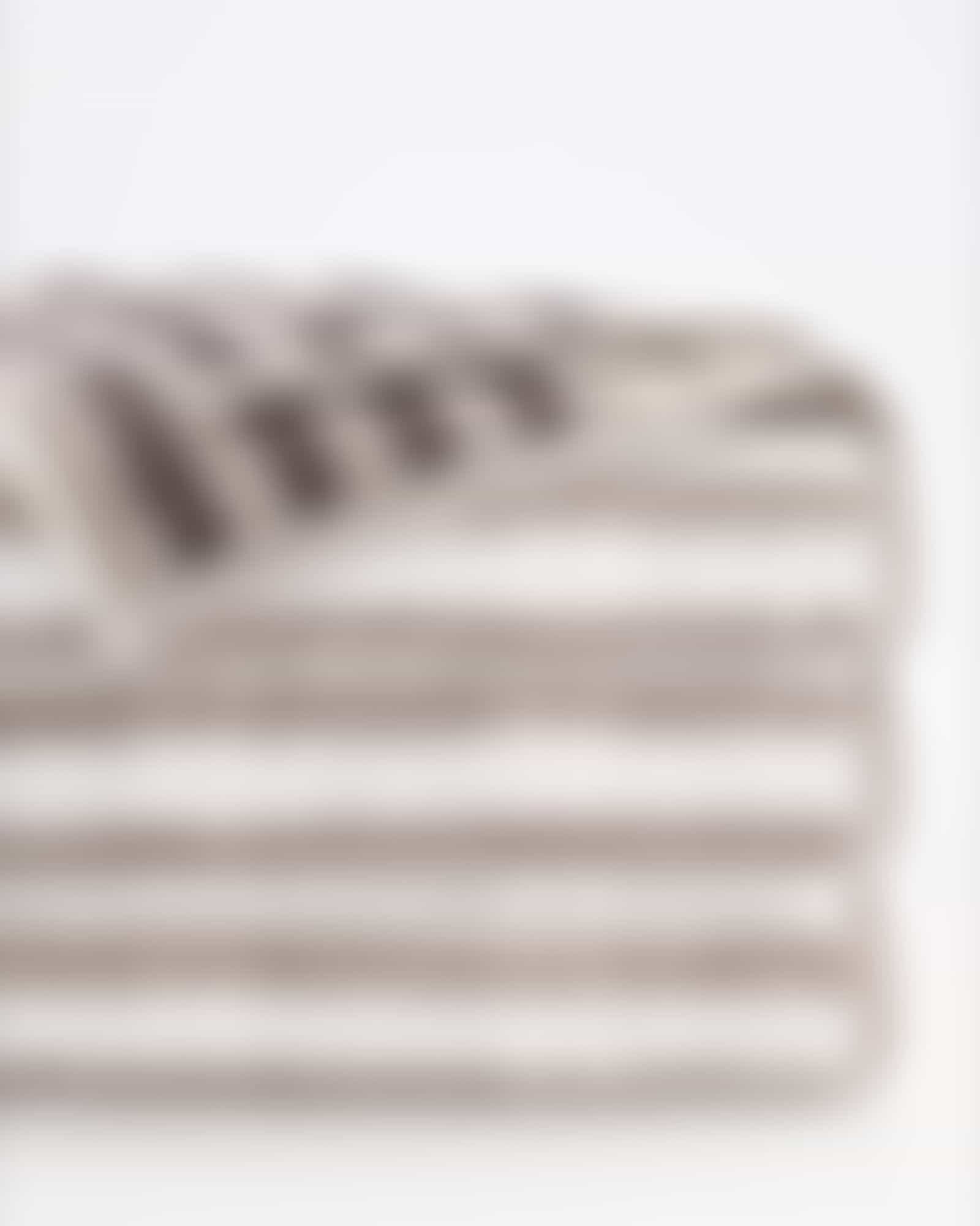 Cawö Noblesse Seasons Streifen 1083 - Farbe: sand - 33 - Waschhandschuh 16x22 cm