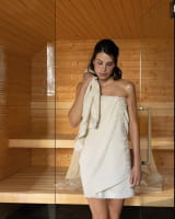 Möve Saunatücher CALM ESSENCE - Farbe: natur - 869 - 80x200 cm