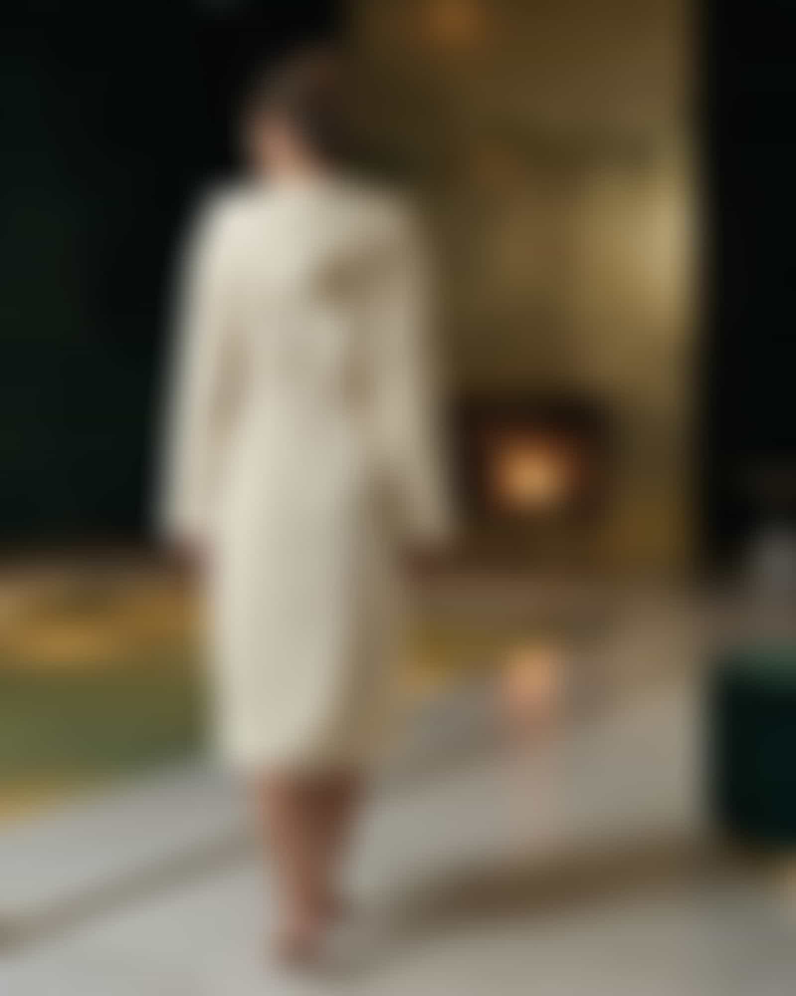 Vossen Bademäntel Unisex Kapuze Balance Samu - Farbe: sand - 6040 Detailbild 3