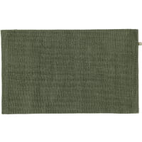 Rhomtuft - Badteppich Pur - Farbe: olive - 404 - 60x100 cm