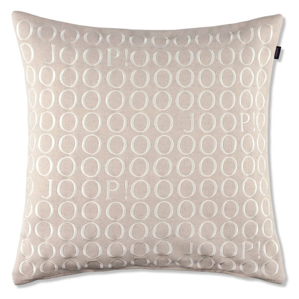 JOOP! Kissenhüllen Fine Signature - Farbe: Natur - 030 - 50x50 cm