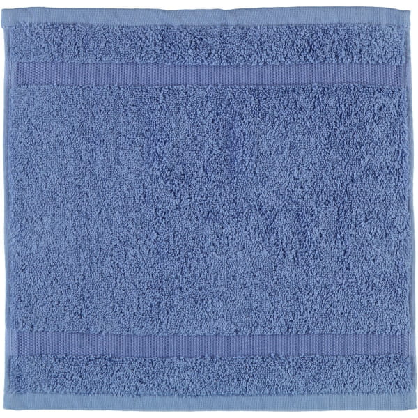 Rhomtuft - Handtücher Princess - Farbe: aqua - 78 - Seiflappen 30x30 cm