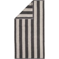 Cawö Handtücher Pure Stripes 6502 - Farbe: basalt - 77 - Duschtuch 80x150 cm