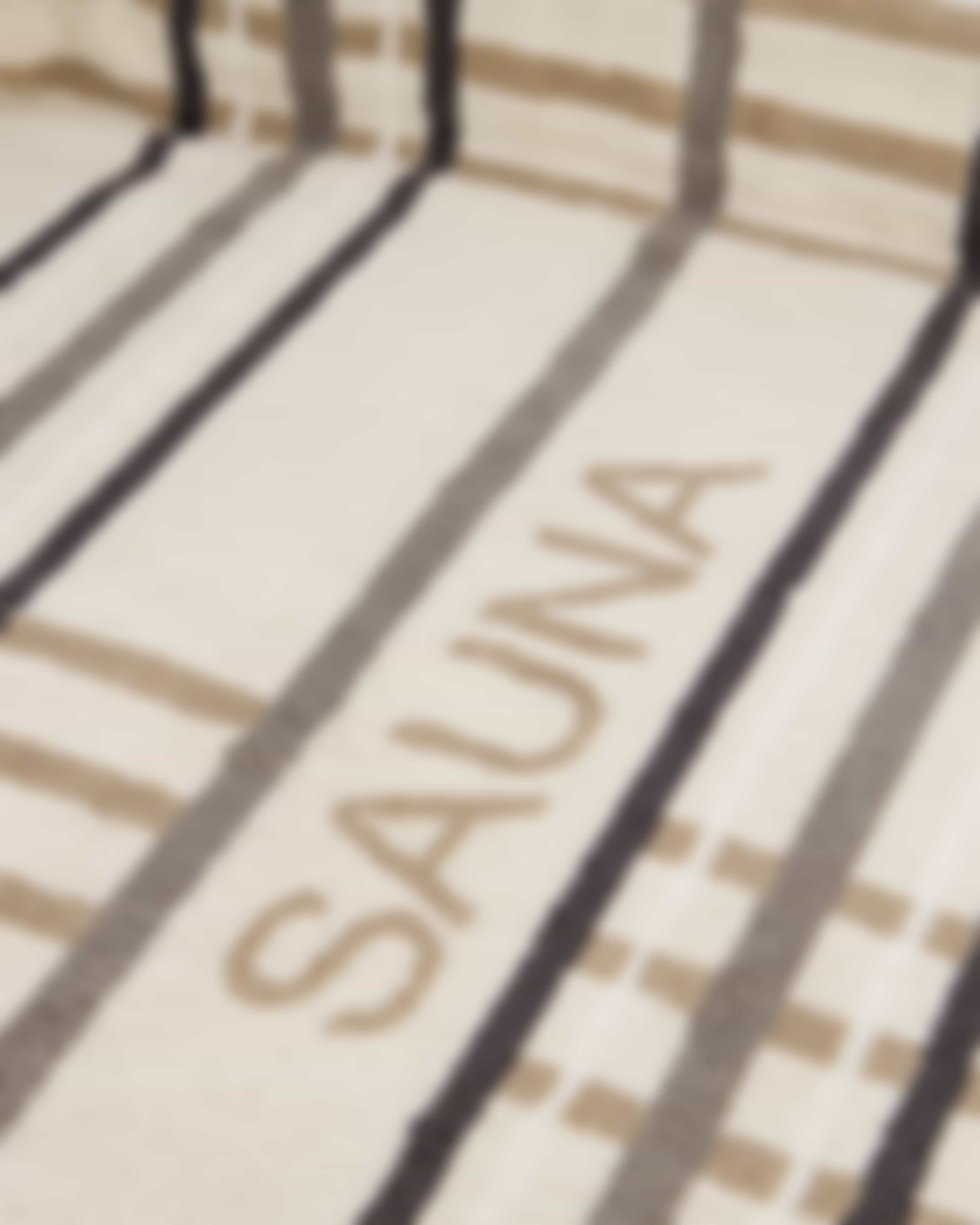 Cawö Saunatücher SAUNA Check 6274 - Farbe: natur - 33 - 80x200 cm Detailbild 1