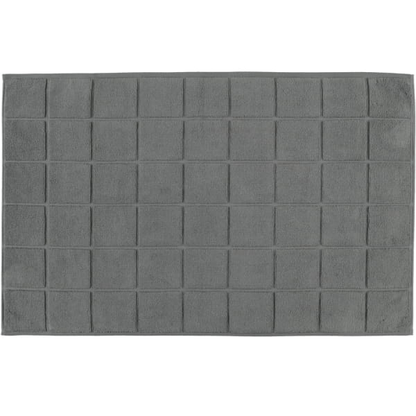 Ross Badematte Uni-Karofond 4015 - Farbe: anthrazit - 86 Badematte 60x100 cm