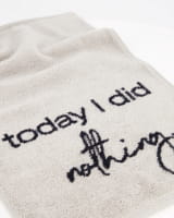 Cawö Gästetücher Postcard Towels Edition 100 - Farbe: today I did nothing - 04 - 30x50 cm