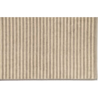 Cawö Badematten Two-Tone Stripes 480 - Farbe: graphit - 70 - 50x80 cm