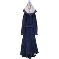 Cawö Home Bademäntel Damen Kapuze Doubleface 830 - Farbe: marine - 12 - XL