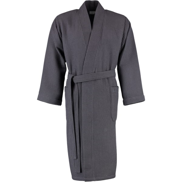 Möve Bademantel Kimono Homewear - Farbe: graphit - 843 (2-7612/0663) - M