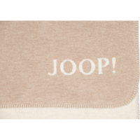 JOOP! Wohndecke Melange-Doubleface - Größe: 150x200 cm - Farbe: Sand-Natur
