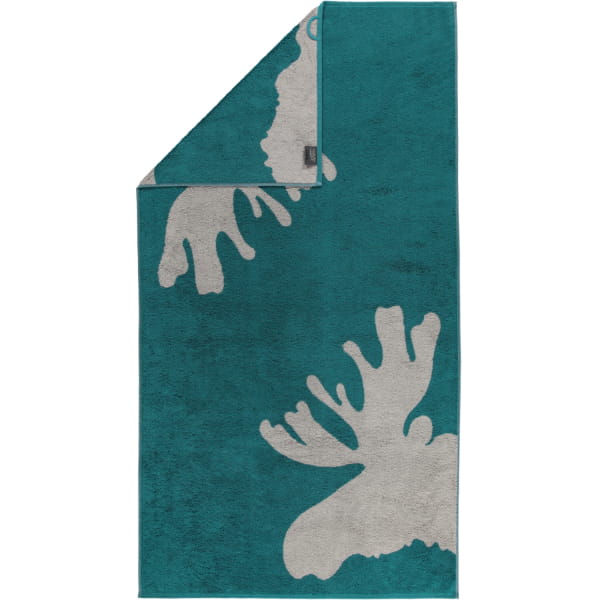 Cawö Christmas Edition Elch 927 - Farbe: smaragd - 44