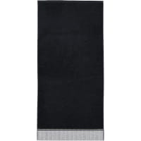 Möve Brooklyn Uni - Farbe: black - 199 (1-0669/8970) - Handtuch 50x100 cm