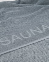 Cawö Saunatücher Pure 6501 - Farbe: mystic green - 426 - 80x200 cm