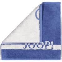 JOOP! Handtücher Split Doubleface 1712 - Farbe: Ozean - 17 - Seiflappen 30x30 cm