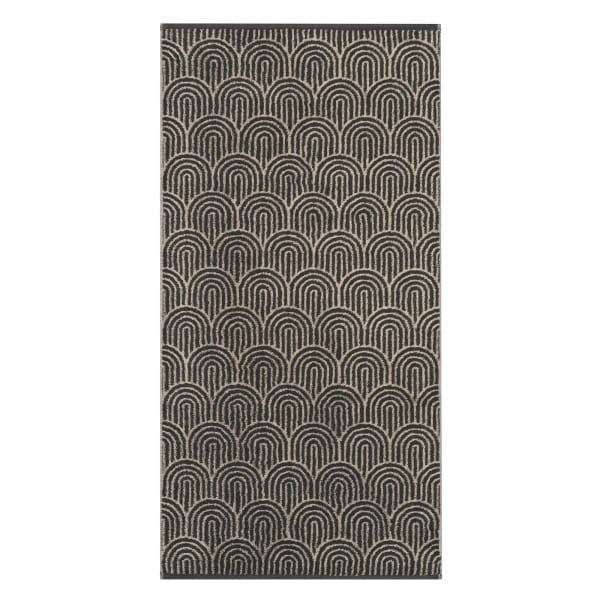 Cawö Handtücher Maison Blätter 6267 - Farbe: basalt - 37