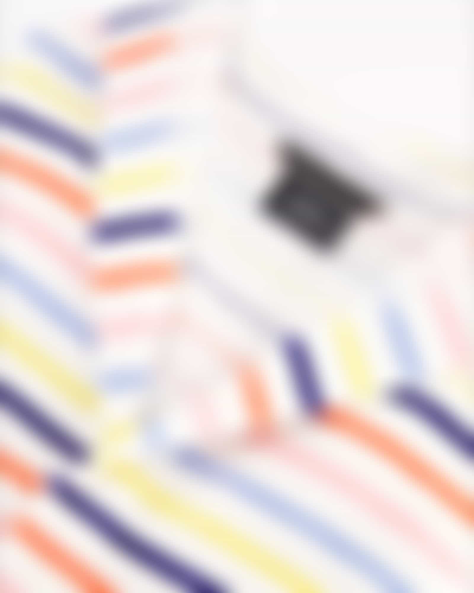 Cawö Damen Bademantel Kapuze 3344 - Farbe: weiß-multicolor - 62 Detailbild 1