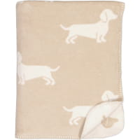 Cawö Wohndecken WE LOVE DOGS 62460 - Farbe: natur/beige - 33 - 150x200 cm