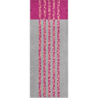 Cawö Fitness-Handtücher LEO STRIPE 6291 - Farbe: vibrant pink - 27 - 50x130 cm