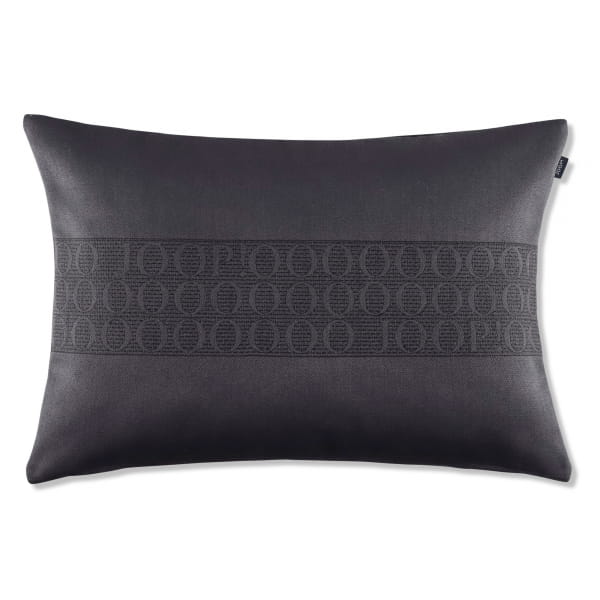 JOOP! Kissenhüllen Signature Stripes - Farbe: Anthrazit - 012 - 40x60 cm günstig online kaufen