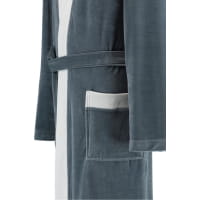 bugatti Herren Bademantel Kimono Tommaso - Farbe: flanell - 740 S