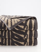 Cawö Handtücher Maison Blätter 6267 - Farbe: basalt - 37