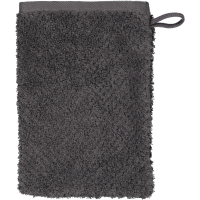 Cawö Handtücher Pure 6500 - Farbe: basalt - 740 - Seiflappen 30x30 cm