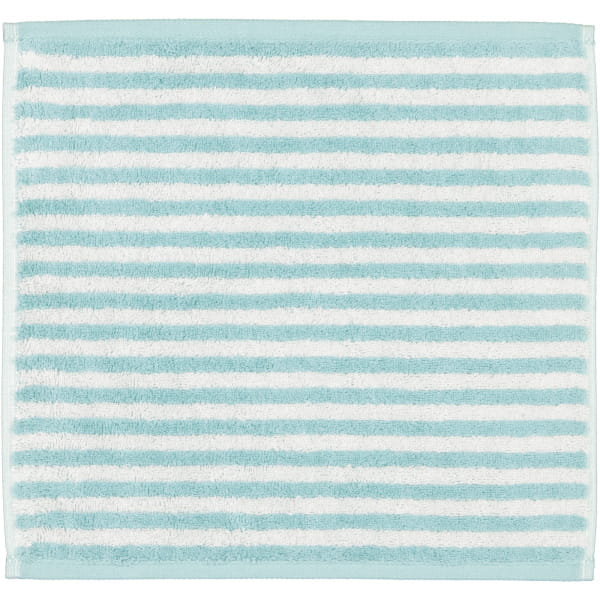 Cawö - Campus Ringel 955 - Farbe: seegrün - 40 - Seiflappen 30x30 cm