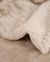 JOOP! Wohndecken Elegant - Farbe: Natur - 030 - 130x200 cm