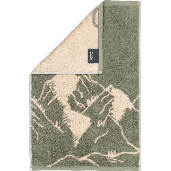 Cawö Handtücher Alpenchic Edition Berge 6269 - Farbe: zirbe - 43 - Gästetuc günstig online kaufen