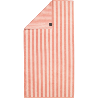 Cawö Handtücher Reverse Wendestreifen 6200 - Farbe: rouge - 22 - Seiflappen 30x30 cm