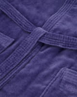 Vossen Bademäntel unisex Kurzmantel mit Kapuze Texas - Farbe: atlantic - 4840