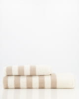 JOOP! Classic - Stripes 1610 - Farbe: Creme - 36 - Handtuch 50x100 cm