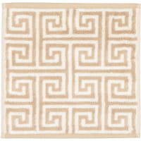 Cawö Handtücher Noblesse Elegance Allover 1088 - Farbe: sand - 33 - Handtuch 50x100 cm