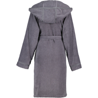 Vossen Bademäntel Damen Kurzmantel mit Kapuze Jive - Farbe: graphit - 7660