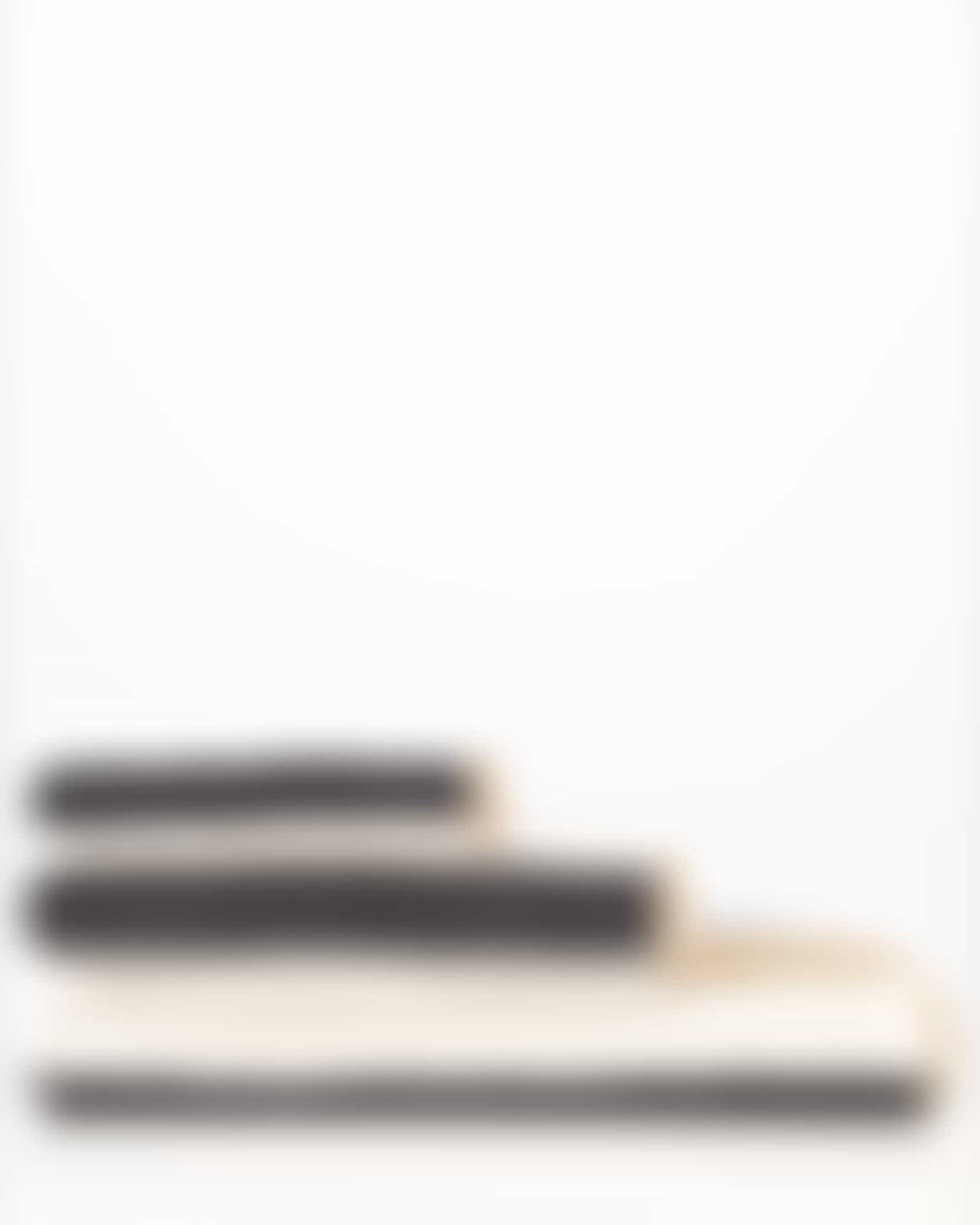 Cawö Handtücher Coast Stripes 6213 - Farbe: anthrazit-natur - 37 - Gästetuch 30x50 cm Detailbild 3