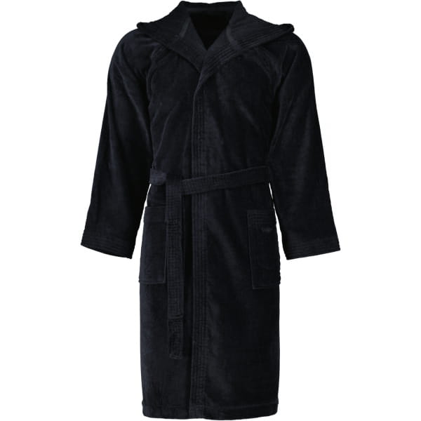Vossen Bademäntel unisex Kurzmantel mit Kapuze Texas - Farbe: schwarz - 790 günstig online kaufen