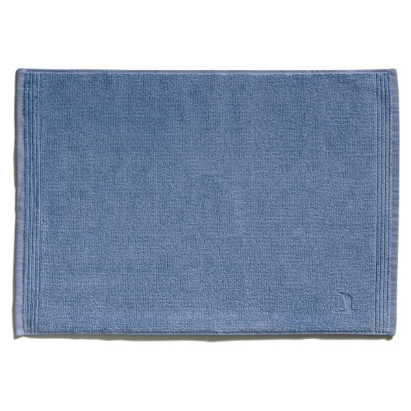 Möve Badematten Superwuschel - Farbe: steel blue - 847 - 50x70 cm