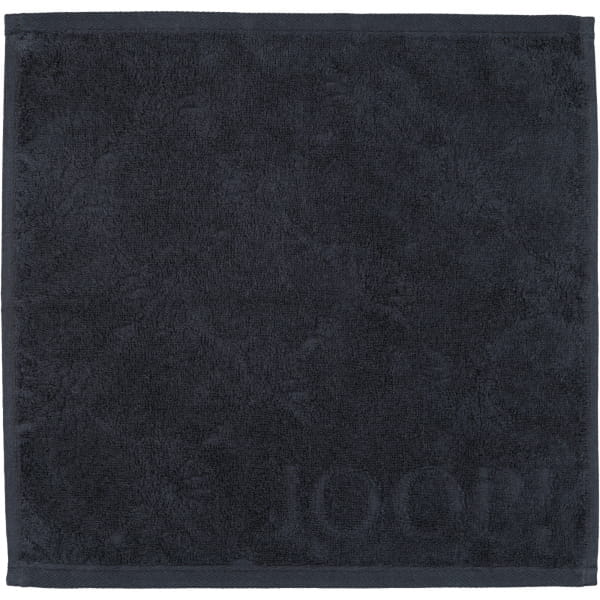 JOOP Uni Cornflower 1670 - Farbe: Schwarz - 906 - Seiflappen 30x30 cm