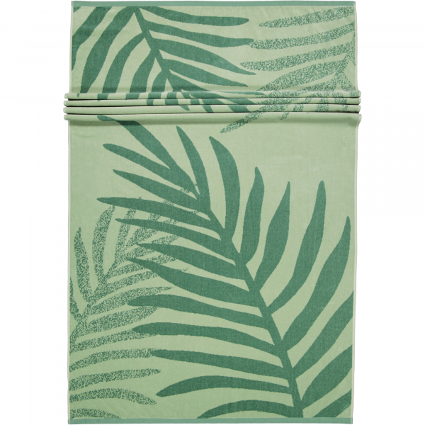 Vossen Strandtücher Palm Paradise - Farbe: eucalyptus - 0001 - 100x180 cm günstig online kaufen