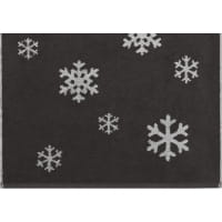 Cawö Handtücher WINTER EDITION Schneekristalle 6270 - Farbe: basalt/platin - 77 Cawö Handtücher WINTER EDITION Schneekristalle 6270 - Farbe: basalt/platin - 77