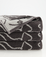 Cawö Handtücher CUTE CATS EDITION Cats 6264 - Farbe: basalt/platin - 77