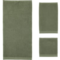 Rhomtuft - Handtücher Baronesse - Farbe: olive - 404 - Handtuch 50x100 cm