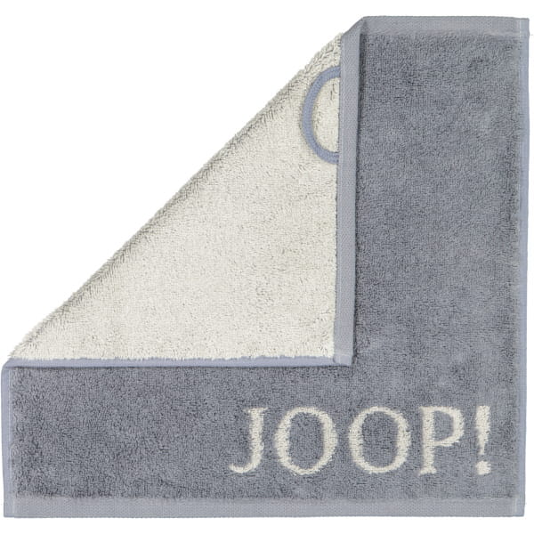 JOOP! Classic - Doubleface 1600 - Farbe: Anthrazit - 77 - Seiflappen 30x30 günstig online kaufen