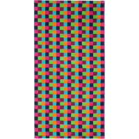Cawö - Life Style Karo 7047 - Farbe: 84 - multicolor - Seiflappen 30x30 cm