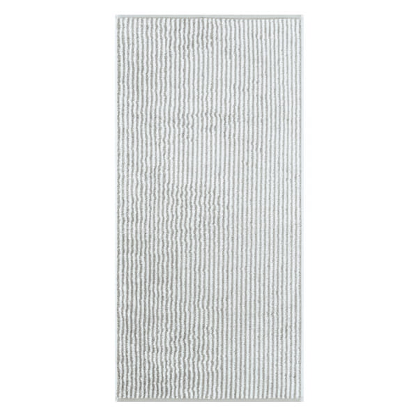 Cawö Handtücher Luxury Home Two-Tone Stripe 480 - Farbe: platin - 76
