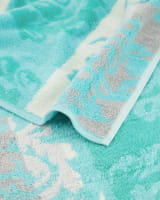 Cawö - Noblesse Cashmere Jacquard 1057 - Farbe: mint - 14 - Handtuch 50x100 cm