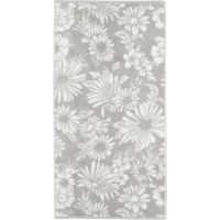 Cawö Handtücher Luxury Home Two-Tone Edition Floral 638 - Farbe: platin - 76